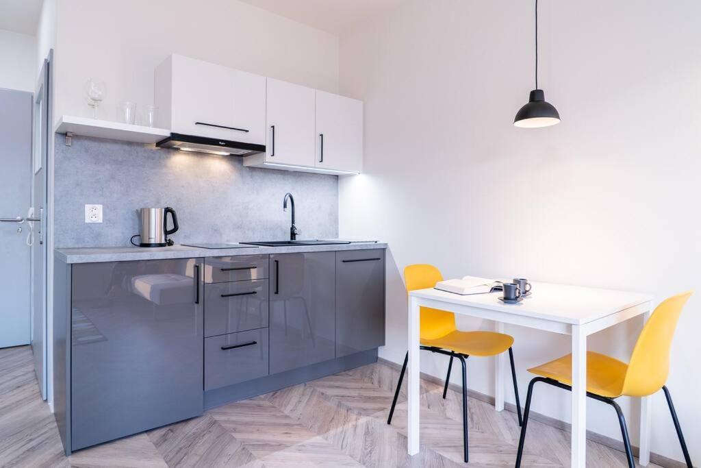 Brno Center View Apartement B - With Self Check-In מראה חיצוני תמונה